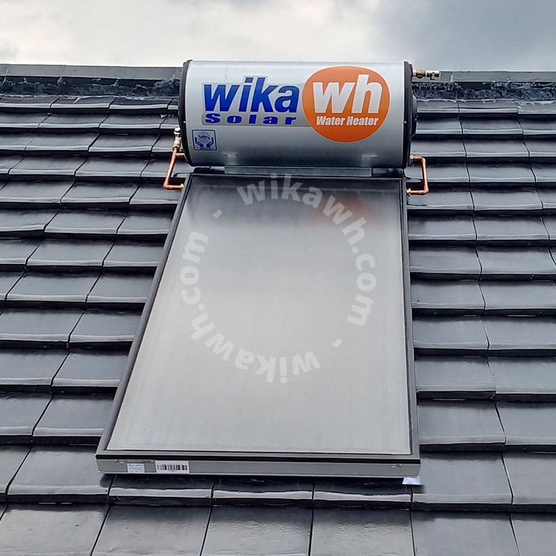 Wika Water Heater - Wika Solar Water Heater SR130S1 - 130 Liter - Pasang Diatas Genting Wika Water Heater - Wika Solar Water Heater SR130S1 - 130 Liter - Pasang Diatas Genting