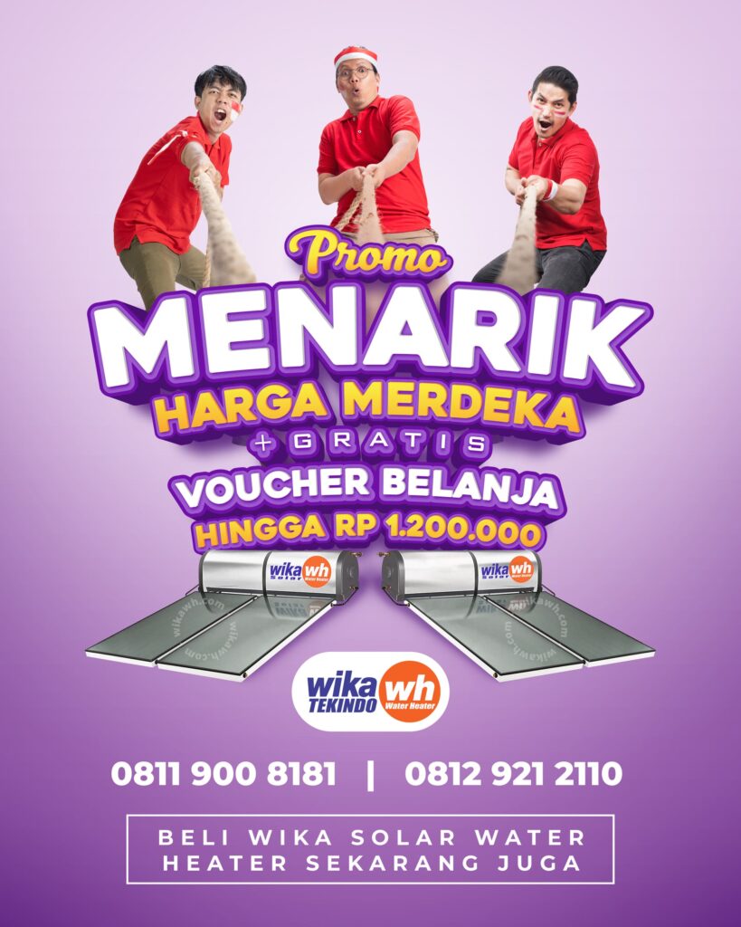 wikawh.com Promo Menarik Wika Solar Water Heater Agustus 2023