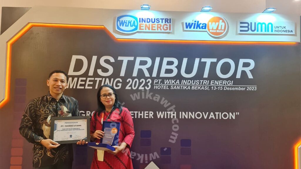 PT Tekindo Utama Sabet Penghargaan Top Performance di Distributor Meeting 2023 Grow Together With Innovation Wika Water Heater wikawh.com 2 PT Tekindo Utama Sabet Penghargaan Top Performance di Distributor Meeting 2023 Grow Together With Innovation Wika Water Heater wikawh.com 2