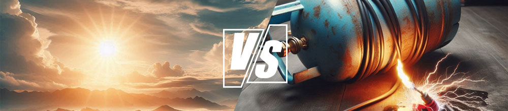Tenaga Surya VS Listrik dan Gas Tenaga Surya VS Listrik dan Gas