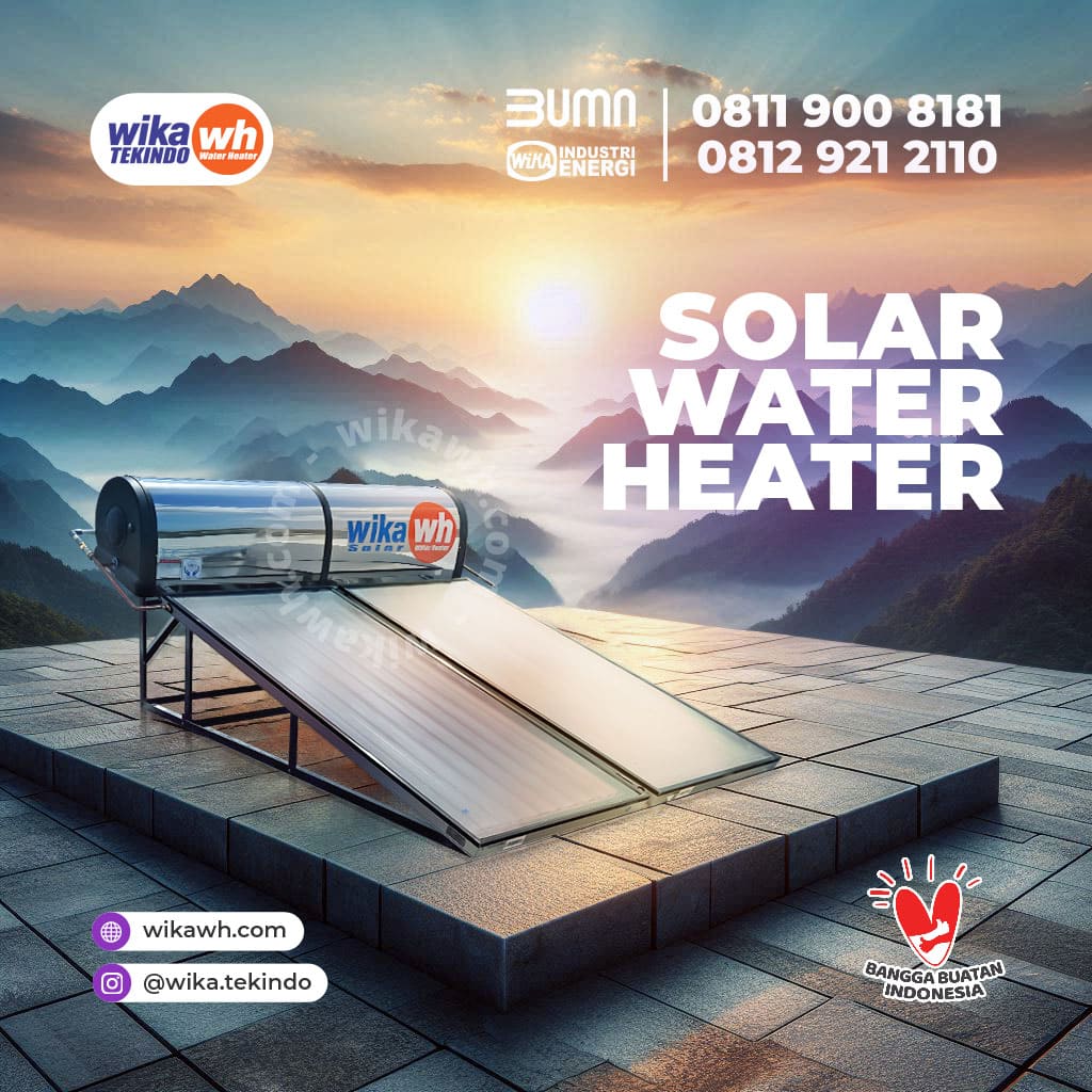 Wika Solar Water Heater di Atas Pegunungan wikawh.com