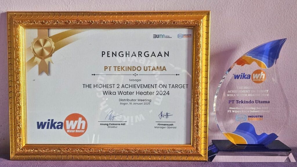 Distributor Meeting Wika Water Heater 2024 - The Highest Achievement On Target