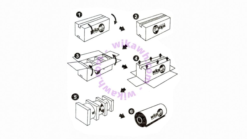 Panduan lengkap unboxing Solar Water Heater Wika dengan cara yang benar dan aman untuk menghindari kerusakan sebelum digunakan - Langkah Unboxing Solar Water Heater Bagian Tangki wikawh.com