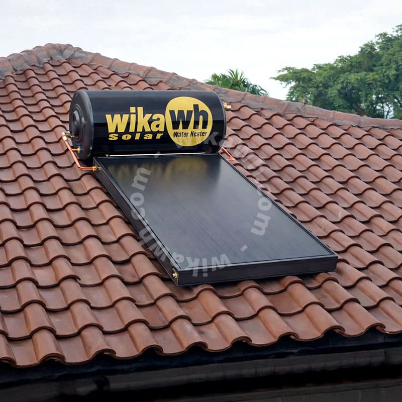 Wika Water Heater - Wika Solar Water Heater SR130S1-SG Signature Black Edition 130 Liter - Pasang Diatas Genting